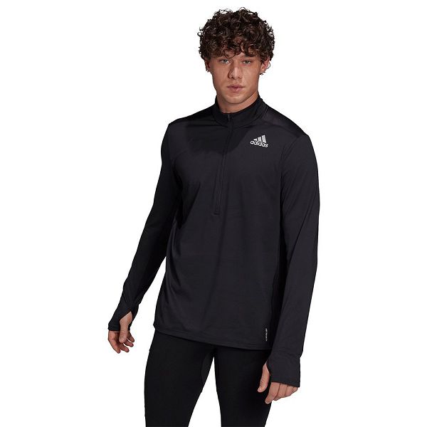 Adidas OTR Victory Long Sleeve Tişört Erkek Siyah | RTZM-41578