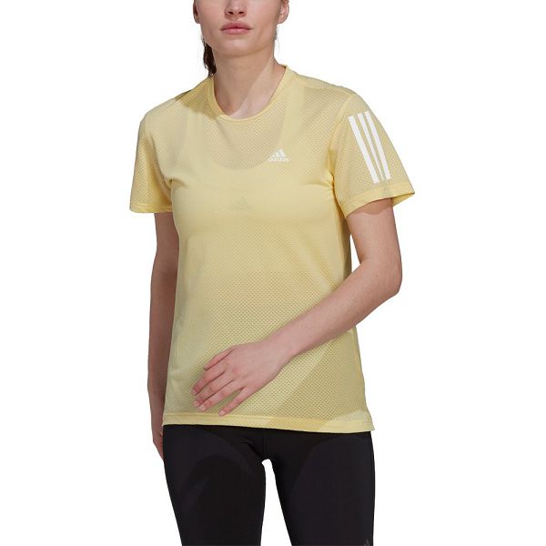 Adidas Own The Run Cooler Kısa Sleeve Tişört Kadın Sarı | JTZD-95183