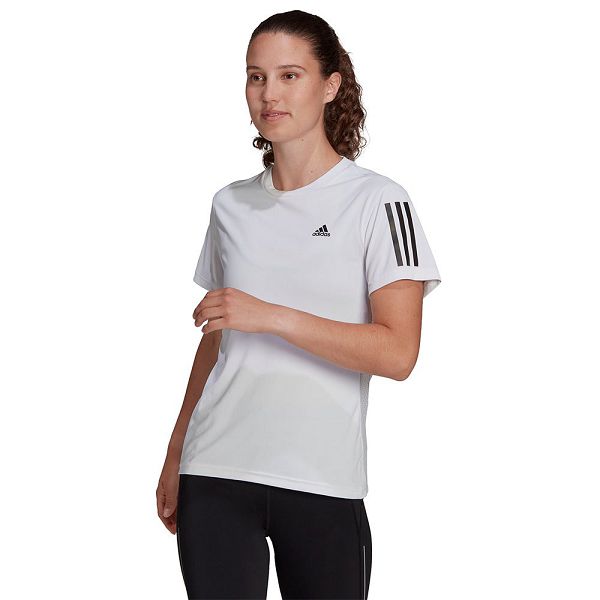 Adidas Own The Run Kısa Sleeve Tişört Kadın Beyaz | EHIK-97526