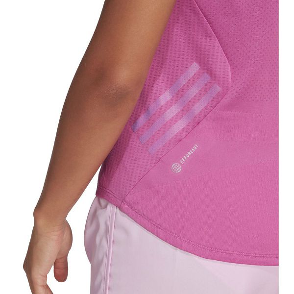 Adidas Parley Adizero Kısa Sleeve Tişört Kadın Pembe | VFBG-25687