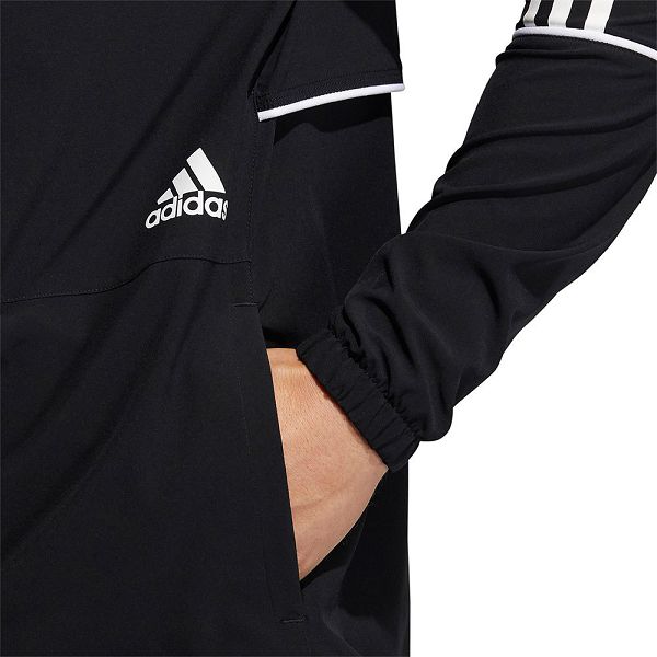 Adidas Player 3 Stripes Windbreaker Ceket Erkek Siyah | CGRA-59183