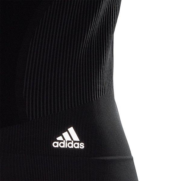 Adidas Primeknit Kısa Sleeve Tişört Kadın Siyah | HBFL-61293