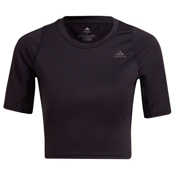 Adidas Run Fast Kısa Sleeve Tişört Kadın Siyah | OXTQ-68159