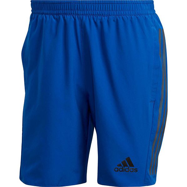 Adidas Run Icon Full Reflective 3 Stripes 7´´ Shorts Pantolon Erkek Mavi | GCXQ-25834