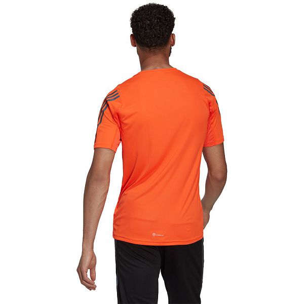 Adidas Run Icon Kısa Sleeve Tişört Erkek Turuncu | KZIO-23780