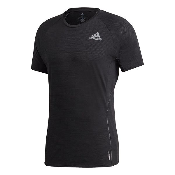 Adidas Runner Kısa Sleeve Tişört Erkek Siyah | DKZV-23904