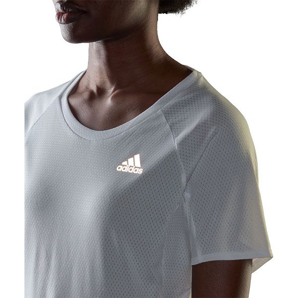 Adidas Runner Kısa Sleeve Tişört Kadın Beyaz | LQYF-17562