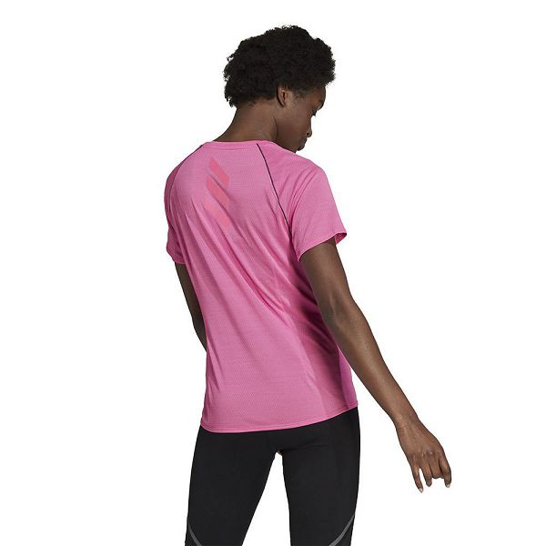 Adidas Runner Kısa Sleeve Tişört Kadın Pembe | PXIN-45316