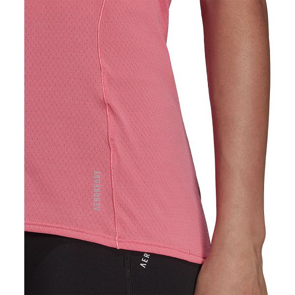 Adidas Runner Kısa Sleeve Tişört Kadın Pembe | ZSQR-95213