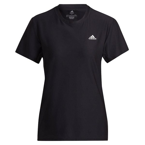 Adidas Runner Kısa Sleeve Tişört Kadın Siyah | HNGU-51678