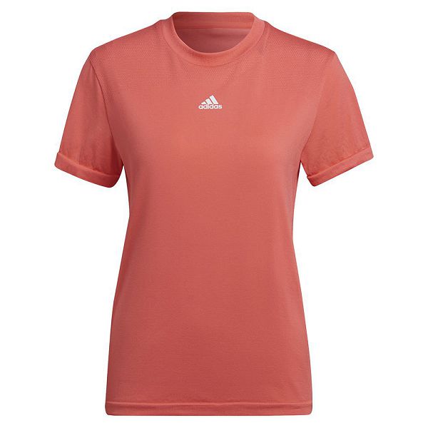 Adidas SML Kısa Sleeve Tişört Kadın Kırmızı | AQMU-54760