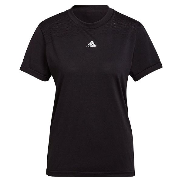 Adidas SML Kısa Sleeve Tişört Kadın Siyah | ENJC-58241