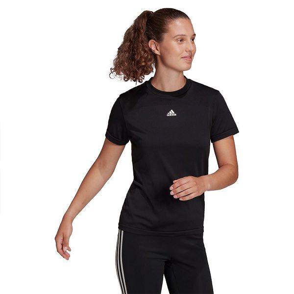 Adidas SML Kısa Sleeve Tişört Kadın Siyah | ENJC-58241