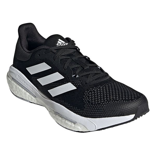 Adidas Solar Glide 5 Geniş Koşu Ayakkabısı Erkek Siyah | PLVN-17938