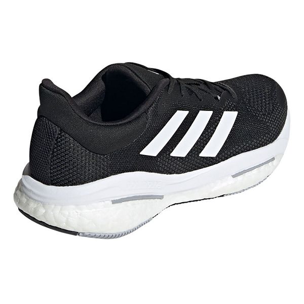 Adidas Solar Glide 5 Geniş Koşu Ayakkabısı Erkek Siyah | PLVN-17938