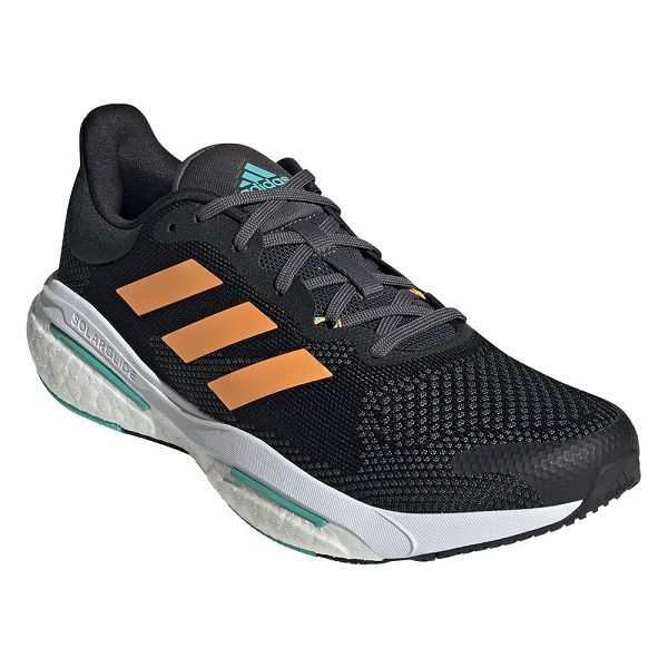 Adidas Solar Glide 5 Koşu Ayakkabısı Erkek Siyah | YFQR-15968