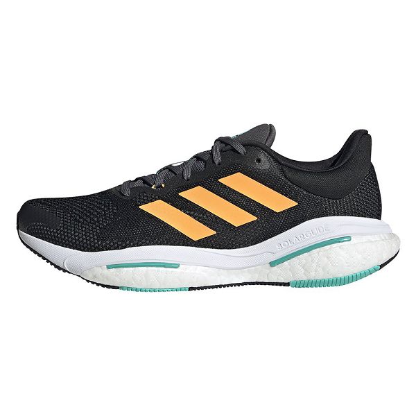 Adidas Solar Glide 5 Koşu Ayakkabısı Erkek Siyah | YFQR-15968