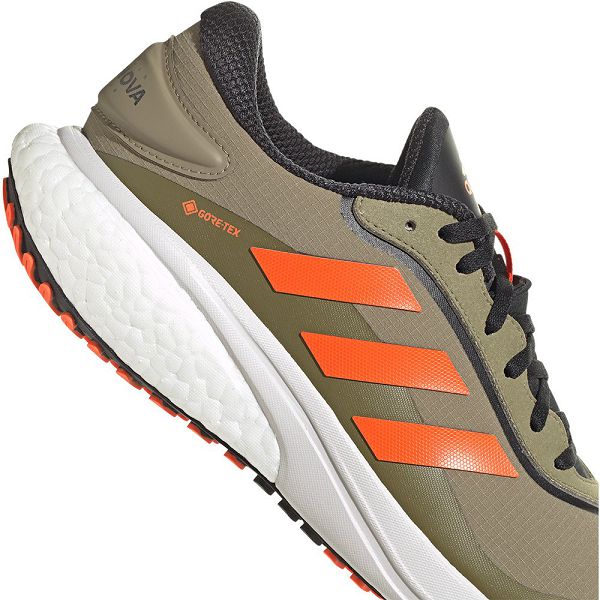 Adidas Supernova Goretex Koşu Ayakkabısı Erkek Yeşil | MUPC-76591