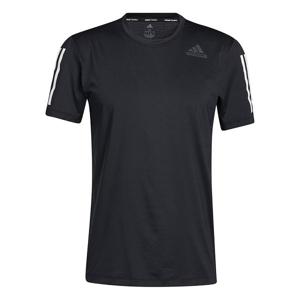 Adidas Techfit 3 Stripes Fitted Kısa Sleeve Tişört Erkek Siyah | ESFG-60917