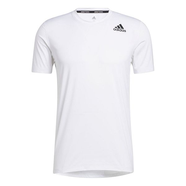 Adidas Techfit Compression Kısa Sleeve Tişört Erkek Beyaz | HTLB-17645