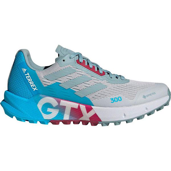 Adidas Terrex Agravic Flow 2 Goretex Patika Koşu Ayakkabısı Kadın Grey/Blue | LCTW-14083