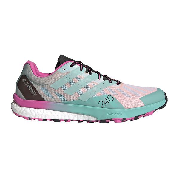 Adidas Terrex Speed Ultra Patika Koşu Ayakkabısı Erkek Green/Pink | JBLZ-02389