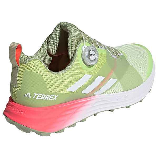 Adidas Terrex Two BOA Patika Koşu Ayakkabısı Erkek Yeşil | WGOV-49085