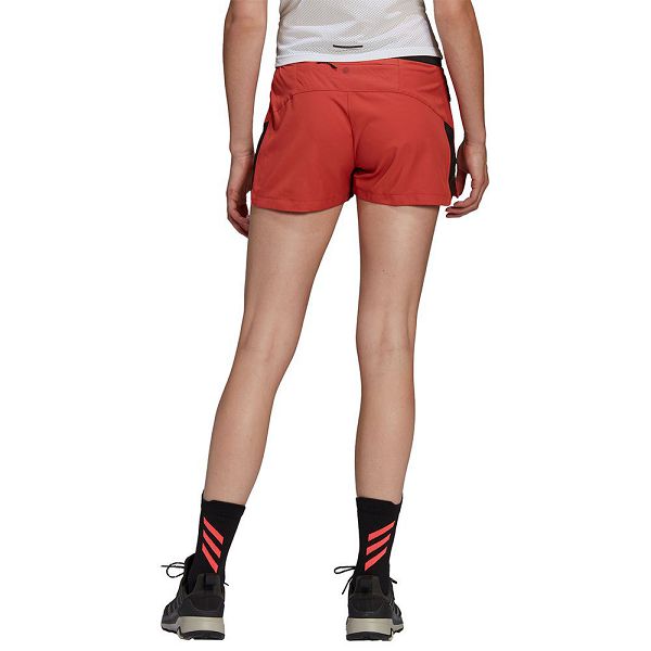 Adidas Yürüyüş 3´´ Shorts Pantolon Kadın Kırmızı | LXEM-16754