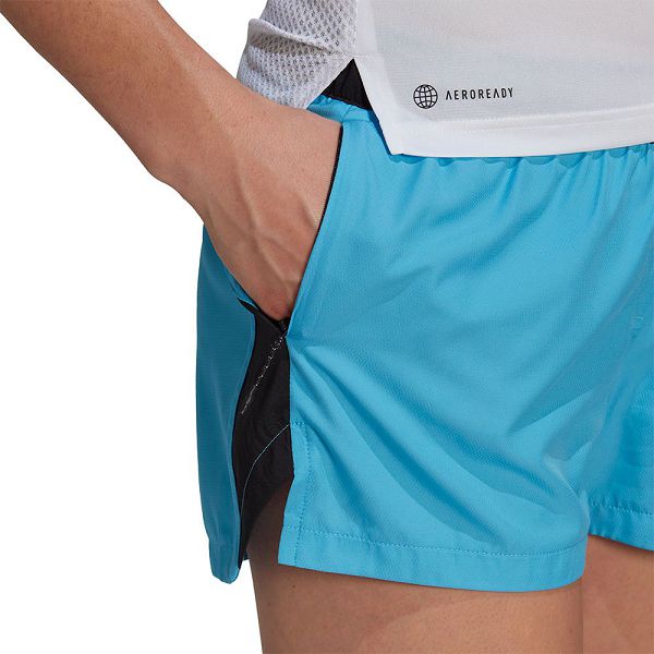 Adidas Yürüyüş 3´´ Shorts Pantolon Kadın Mavi | SITH-82547